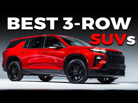 Best NEW 3-ROW SUVs for Big Families in 2024-2025