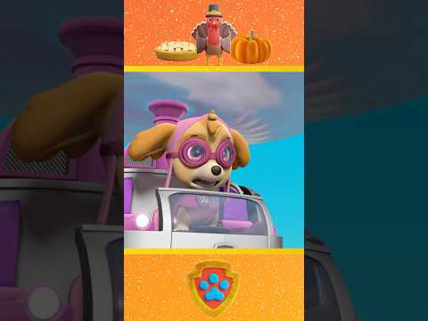 paw patrol's thanksgiving rescue! #shorts