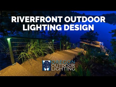 Riverfront Home Outdoor Lighting Design and Walkthrough