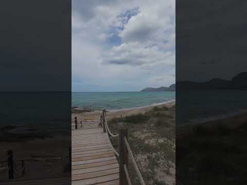 Just crossing a beach in Mallorca