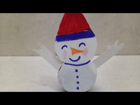 santa claus making with  paper || #christmas craft ideas at home || easy santa 🎅making #santa