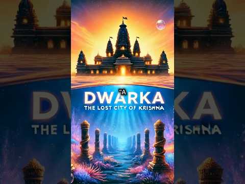 Dwarka: The Lost City of Krishna 🌊✨ #Dwarka #facts #shreekrishna  #india #shorts #history #lost city