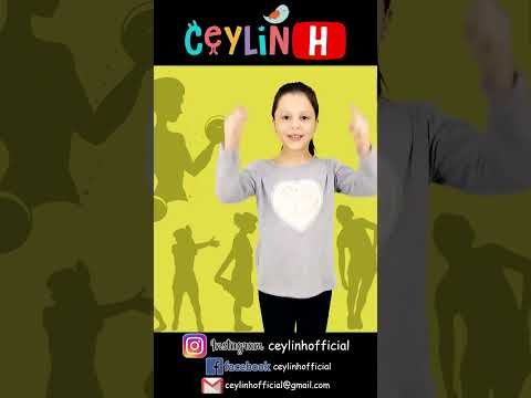 Ceylin-H  -  Head Shoulders Knees & Toes Song for Children Kinderlieder Canzoni per bambini 1min