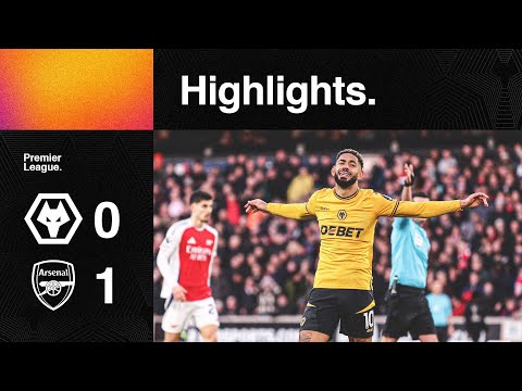 A narrow defeat to the Gunners | Wolves 0-1 Arsenal | Highlights