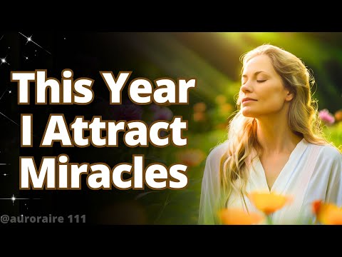 This Year I Attract Miracles | Best Powerful Morning Affirmations for 2025 | Gratitude Affirmations