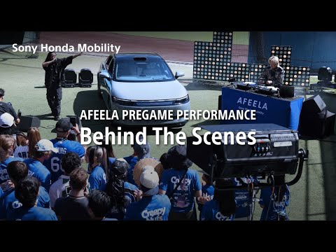 AFEELA PREGAME PERFORMANCE | Behind The Scenes