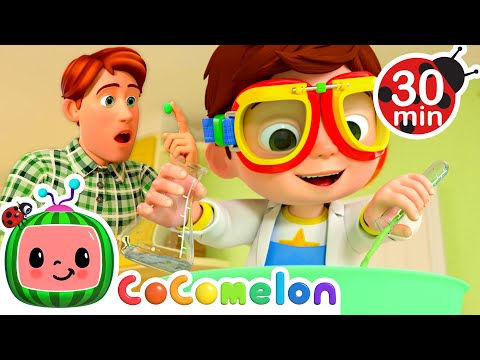 TomTom's Slime Time💚 | Cocomelon | Kids Cartoons & Nursery Rhymes | Moonbug Kids