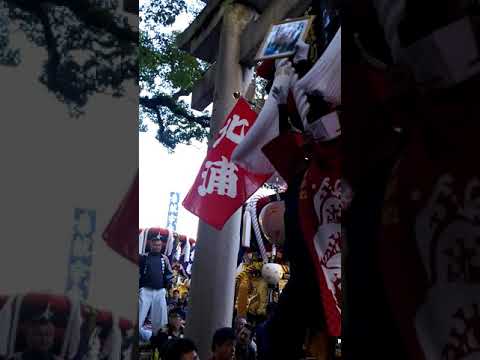 令和　宇多津祭り　北浦太鼓台