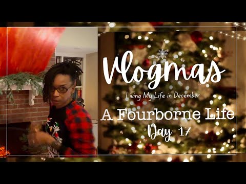 "My Painting Fell on Me," Running Safety, Favorite Gloves, Festive Mantle DIY Vlogmas 2024 Day 17