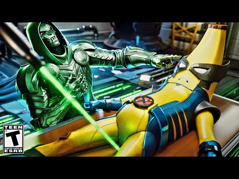 Peelverine VS Doctor Doom - Heroes Fight for Life.. Fortnite X-Men