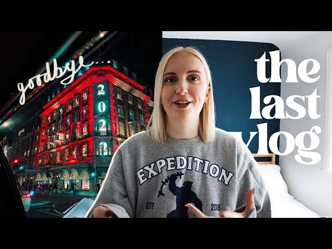 the last vlog of 2022! christmas in london & where i've been this december