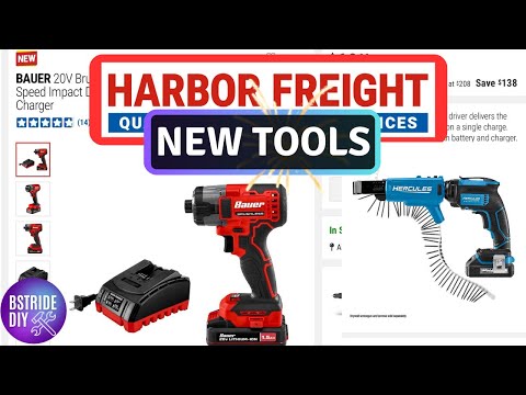 New Harbor Freight Power Tools in February 2025!