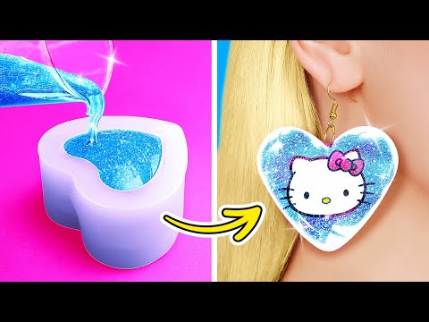 GLUE GUN vs. 3D PEN CHALLENGE 🎨✨ Creative Printing Hacks & Amazing DIY Ideas by 123GO!