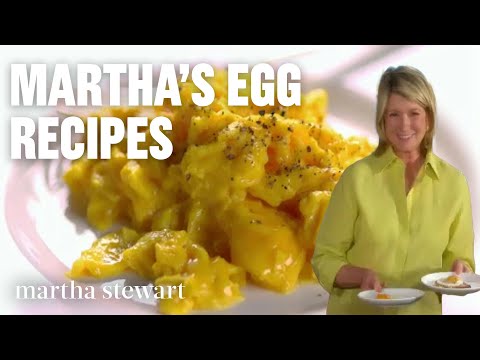 Martha Stewart's Best Egg Recipes | Omelettes, Egg Salad, Hollandaise, and Eggnog