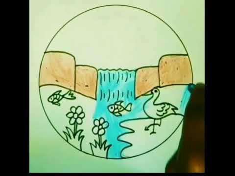 #worldwetlanddaydrawing #shorts  #shortvideo .