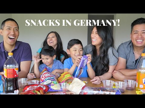 TRYING GERMANY SNACKS....IN GERMANY! Part 3