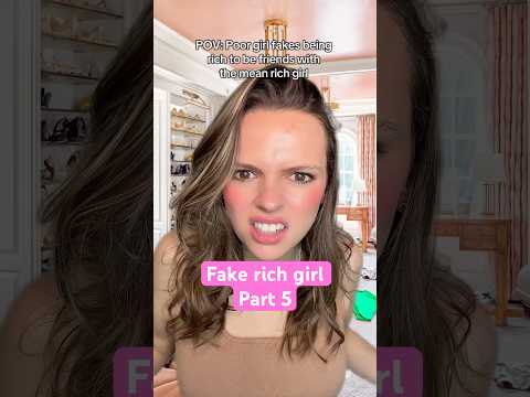 POV: Fake rich girl (part 5) #pov #povcomedy #series #meangirls #richgirl #poorgirl #poor #sephora