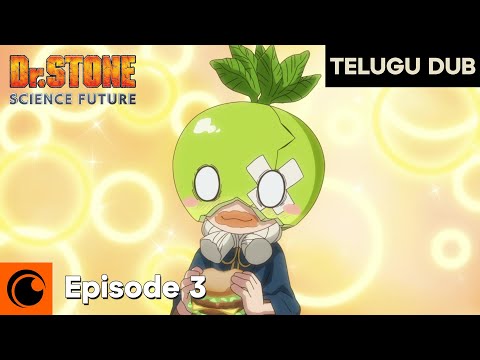 Ryusui fulfilling his American Dream- eating hamburgers! | TELUGU DUB | Dr. STONE SCIENCE FUTURE