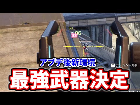 新環境の最強武器がこの2つと判明！  プロも大会ではコレ！| Apex Legends