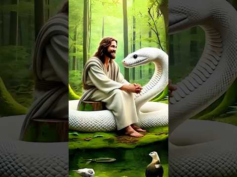 Jesus Rescues the Snake🐍🐍 #jesus #god #miracle #jesuschrist