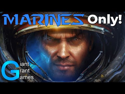 Can you ACTUALLY beat Starcraft 2 with only Marines?