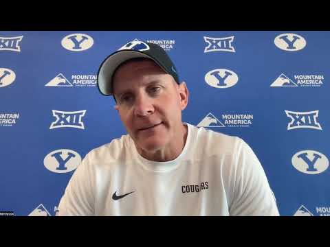 Jay Hill | BYU Football | Media Availability | Spring Practice | March 15, 2025