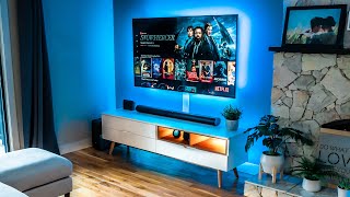 Modern Living Room Setup Tech Transformation!