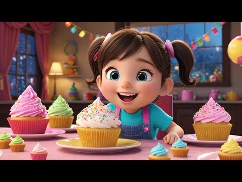 The Cupcake Parade Goes Marching On | Fun Nursery Rhyme for Kids | Sing-Along Song