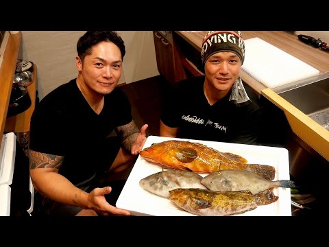 Cooking Fresh Japanese Fish and Having a Feast with Masanari Iida [BREAKING DOWN]