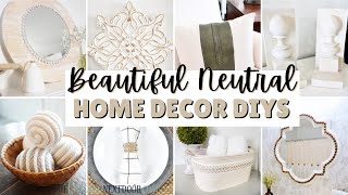 HOME DECOR NEUTRAL FAVORITES THAT YOU CAN EASILY DIY FOR 2025