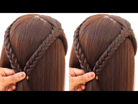 different open hairstyle for party | hairstyle for girls | hair style girl