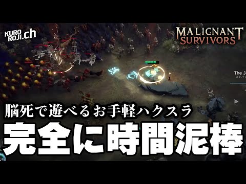 300円未満で買えるディアブロ風お手軽ハクスラ「Malignant Survivors」の真の面白さに気が付きました【ローグライク/Steam/ニンテンドースイッチ】