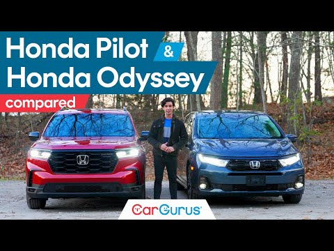 2025 Honda Odyssey vs 2025 Honda Pilot | Two Flavors of Three-Row Honda!