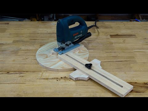 Building PERFECT Cuts With This Amazing DIY Jigsaw JIG