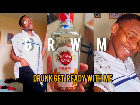 Drunk GRWM 🥃 must watch 😂