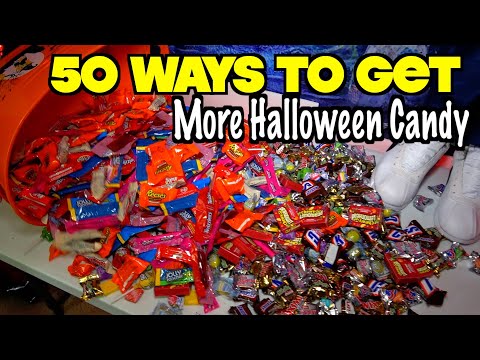 50 WAYS to get the MOST Halloween Candy Trick or Treating This Year - NEVER FAILS