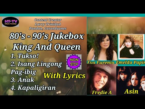 80's - 90's JUKEBOX KING AND QUEEN.