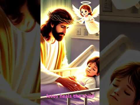 Jesus heals the child