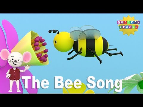 Bee Song | Bizz Bizz Busy Bee | Save our bees | NurseryTracks