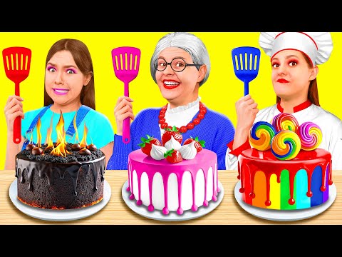 Me vs Grandma Cooking Challenge | Funny Challenges by RaPaPa