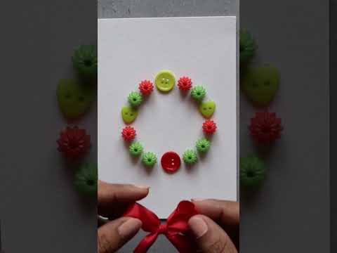 DIY Christmas Card | Christmas Card Making | Handmade Christmas Card #christmascard