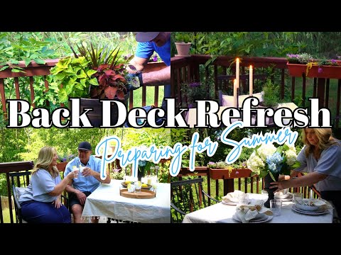 Back Deck SUMMER Refresh