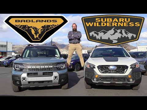 Ford's Pricing Is Out Of Line! (2025 Bronco Sport Badlands vs 2025 Outback Wilderness)