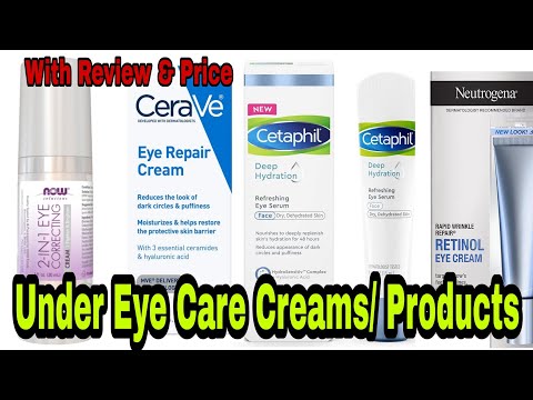 Best Under Eye Creams| Remove Dark Circles & Under Eye Bags| For Dark Circle, Puffiness & Wrinkles