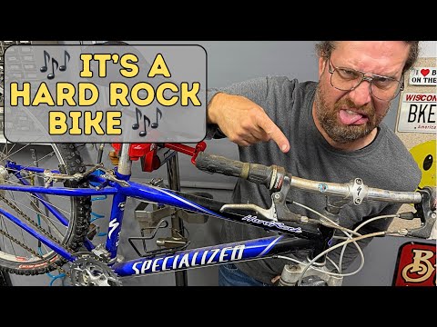 This FILTHY, unridden Hard Rock is PERFECT for a kid. Some cleaning, fresh lube and a good tuneup!