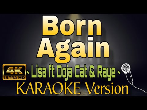 BORN AGAIN by Lisa (HD KARAOKE Version)