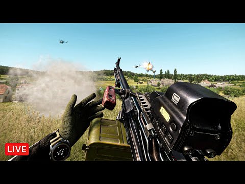 🔴 LIVE - Dominating the Frontlines in ARMA REFORGER