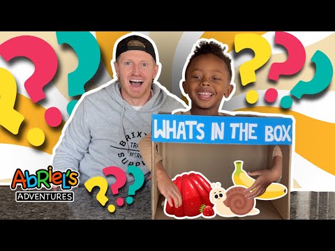 What's in the Box Challenge | Abriel vs. Dad