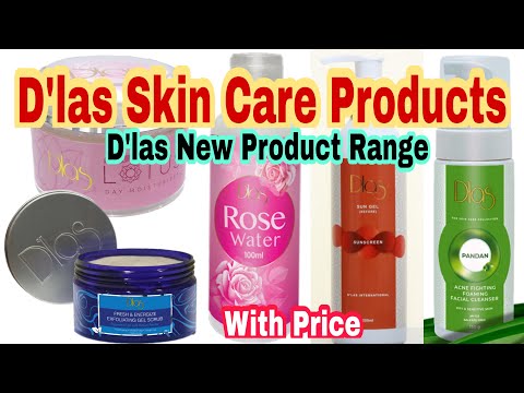 New D'Las Skincare Product Range | Top Best Essential Ceylon Skincare products | Natural Skincare