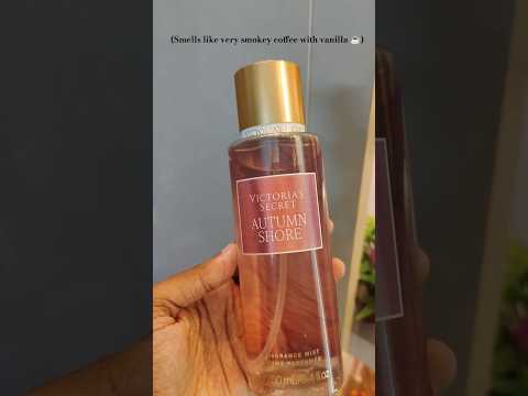 Victoria's Secret autumn shore body mist ☕ | the best body mist for fall ✨🎀| autumn shore review